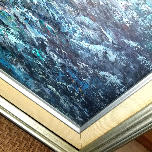 Everett Woodson Origional Signed Oil painting on Canvas - Picture 4 of 13